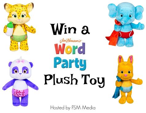 Win a Jim Henson's 'Word Party' Plush Toy