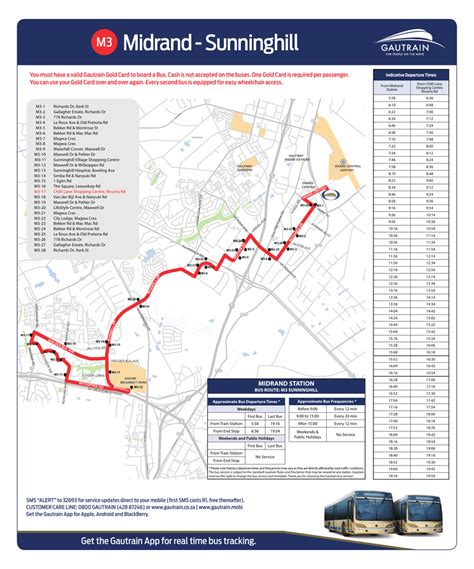 Gautrain Route Map