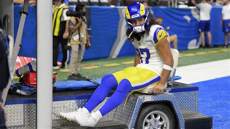 Puka Nacua injury: Knee ailment knocks WR out of Rams' loss to Lions