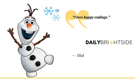 Olaf Quotes From Disney’s Iconic Snowman from Frozen | Daily Brightside