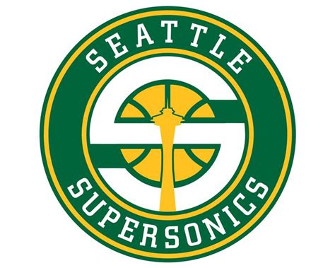 seattle supersonics rebrand - Bing | Sports logo design, Nba logo, Sports logo