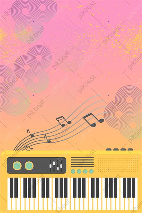 Music Piano Training Class Background Backgrounds | PSD Free Download ...