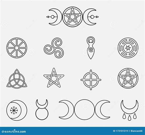 Wicca Symbols Svg Pagan Symbols Triple Moon Friendshi - vrogue.co