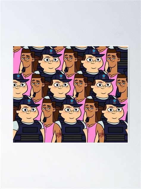 "Total Drama: MacArthur/Brody" Poster for Sale by raybound420 | Redbubble