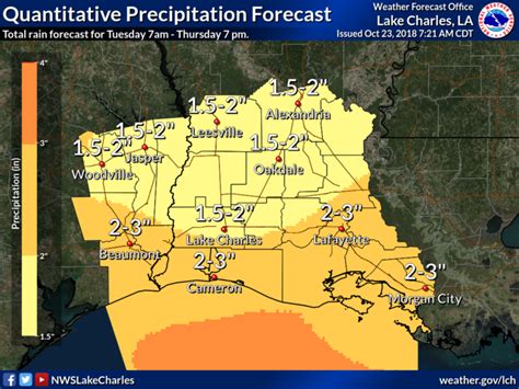 NWS Lake Charles weather update - Orange Leader | Orange Leader