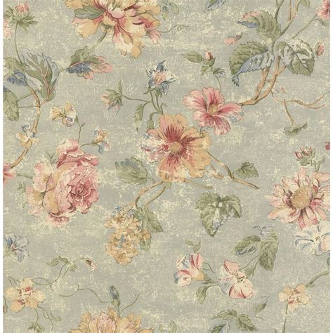 Brewster Rose Floral Wallpaper-282-64028 - The Home Depot