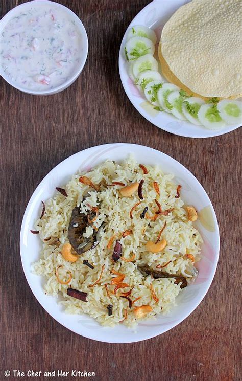 THE CHEF and HER KITCHEN: Bagara Rice | Hyderabadi Bagara Rice Recipe