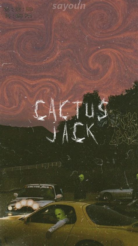 CACTUS JACK Aesthetic Wallpaper Edit | Imagem de fundo para iphone ...