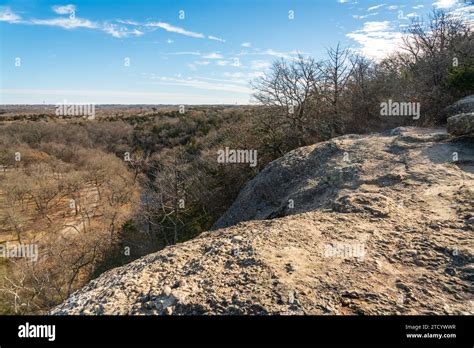 A Overlook at Chickasaw National Recreation Area in Sulphur, Oklahoma Stock Photo - Alamy