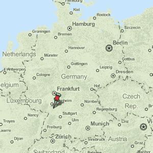 Speyer Map Germany Latitude & Longitude: Free Maps