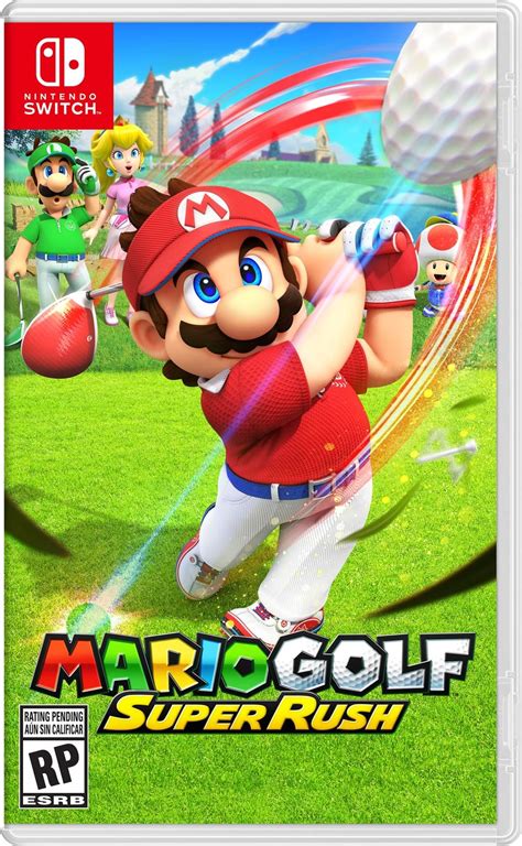 Mario Golf Super Rush cover art : r/NintendoSwitch