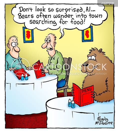 Hungry Bear Man Meal ~ Aesop's Fables | fonewall