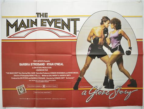 THE MAIN EVENT (1979) Original Quad Movie Poster - Barbra Streisand ...