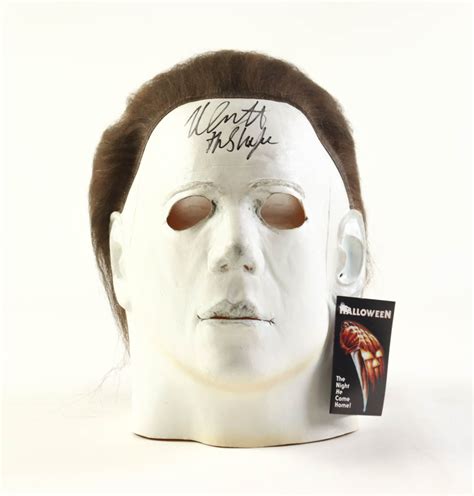 Nick Castle Signed "Halloween" Michael Myers Mask Inscribed "The Shape ...