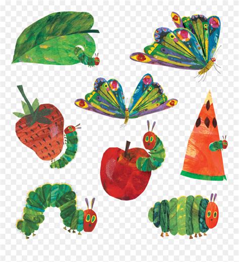 The Very Hungry Caterpillar Set By The World Of Eric - Very Hungry Caterpillar Illustrations ...