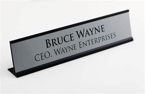 Engraved Desktop Signs | Desk Signs | Reception Counter Signs | Medical ...