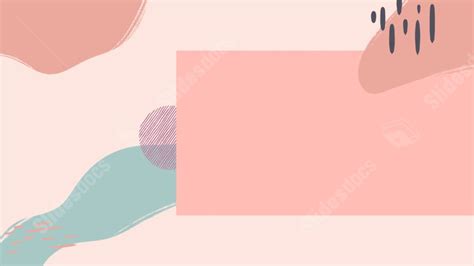 Fluid Pink Playful Abstract Portfolio Memphis Irregular Powerpoint Background For Free Download ...