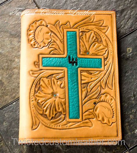 Custom Made Leather Bible Cover - Etsy