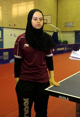 Aya Majdi | Qatar's woman Olympian table tennis player Aya M… | Flickr