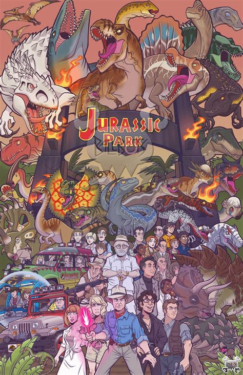 Everyone is Here! by BallBots : r/JurassicPark