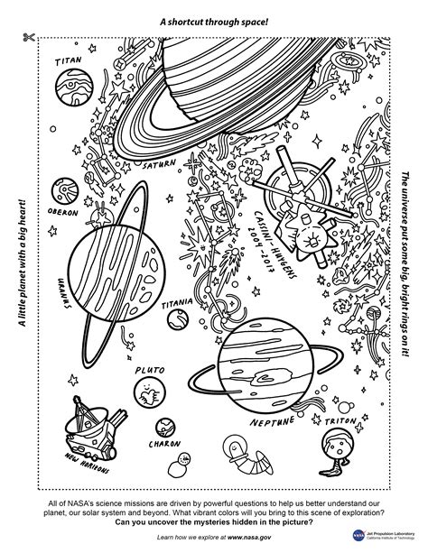 Color Your Universe – NASA Solar System Exploration