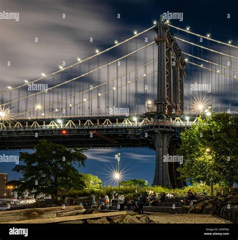 Manhattan Bridge from DUMBO Stock Photo - Alamy