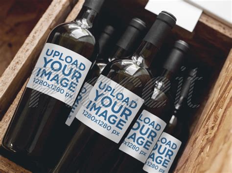 40 Exceptional Free Wine Bottle Mockups For Wineries - Colorlib