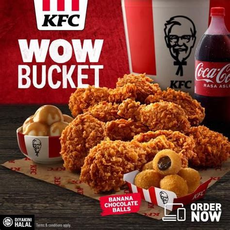 KFC Wow Bucket From Only RM45.49 | Kfc, Food design, Kfc cake