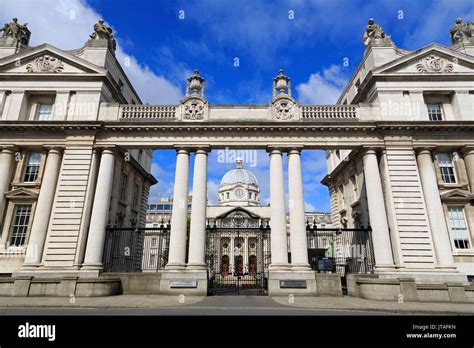 Leinster House, Dublin City, County Dublin, Republic of Ireland, Europe ...