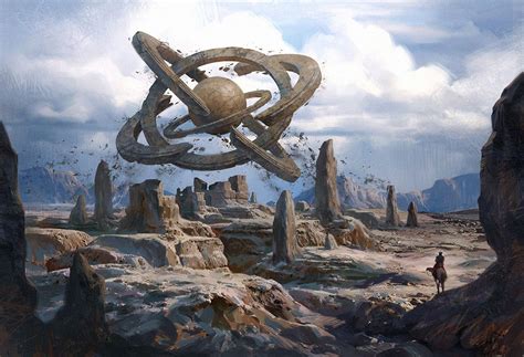 Floating Orb by Jinho Bae | Fantasy concept art, Environment concept ...