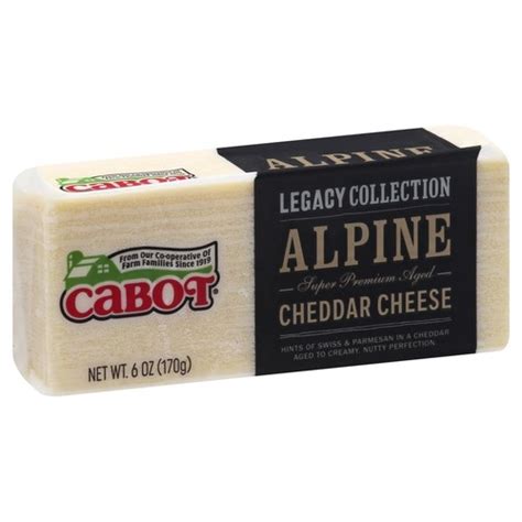 Cabot Alpine Cheddar Bar