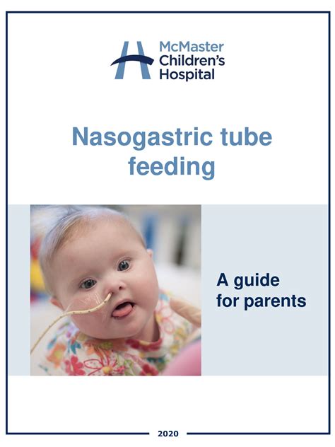 Nasogastric-Tube-Feeding - Nasogastric tube feeding A guide for parents ...