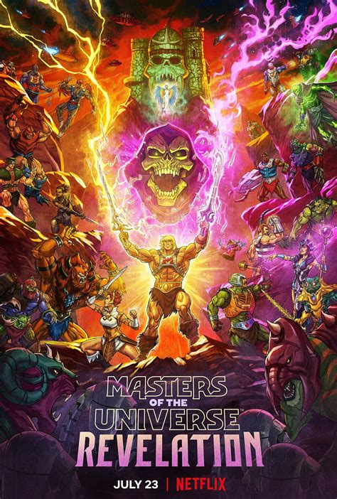 Epic New Poster Art for MASTERS OF THE UNIVERSE: REVELATION — GeekTyrant | Masters of the ...