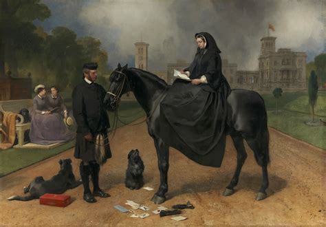 “Queen Victoria at Osborne” by Sir Edwin Landseer, R.A.