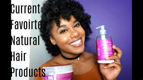 Natural Hair | Current Favorite Products for My 4B Natural Hair - YouTube