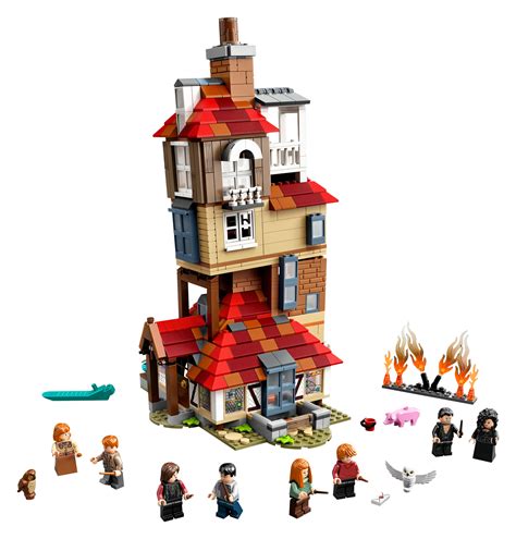 LEGO Harry Potter Wizarding World Summer - 75980 Attack on The Burrow ...