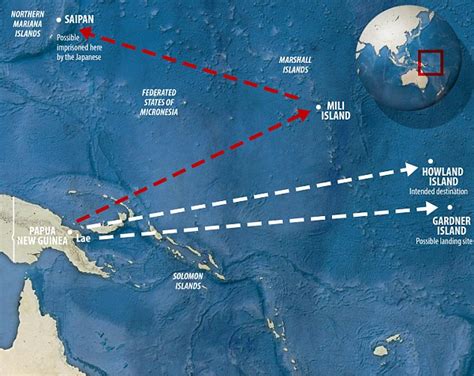 Amelia Earhart Intended Flight Plan