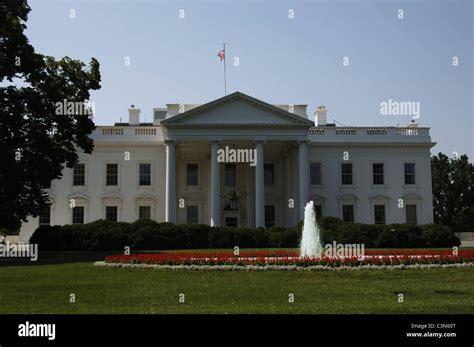 United States. Washington D.C. The White House. Built in 1792 in ...