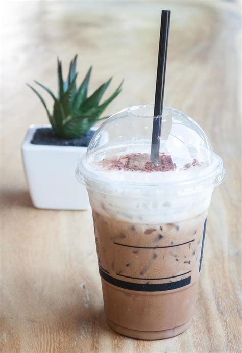 Mocha with a plant 1835639 Stock Photo at Vecteezy