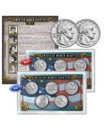 2023 BU AMERICAN WOMEN QUARTERS SET OF 5