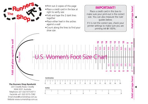 womens shoe size chart | Women's Foot Size Chart | Shoe size chart kids, Shoe size chart, Shoe chart