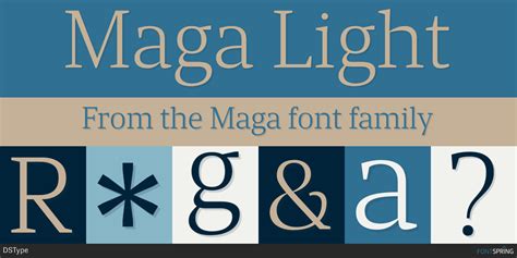 Similar Fonts To Maga | Fontspring