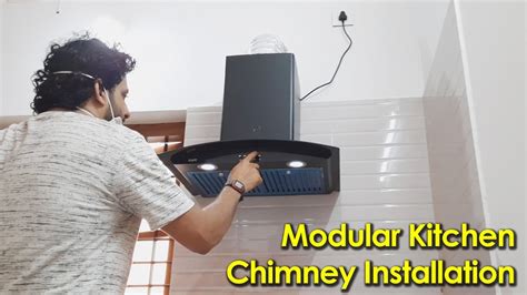 Modular Kitchen Chimney | Kitchen Chimney Installation by Technician | KAFF Electrical Chimney ...