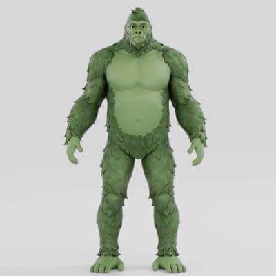 Beast Boy Gorilla- Fortnite 3D Model by Shevraar