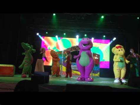 Barney Lets Go Live on Stage - Muscat - VidoEmo - Emotional Video Unity