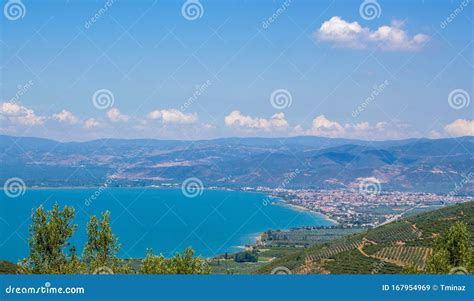 Iznik and Iznik Lake Panoramic View Stock Image - Image of tourism, background: 167954969