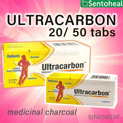 Qoo10 - [ULTRACARBON] Ultra Carbon Tablets 20s/ 50s - Medicinal ...