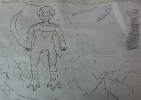 Frieza sketch by ChillSpyro on DeviantArt