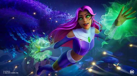 Starfire of the Teen Titans Is Now in Fortnite - Gameranx