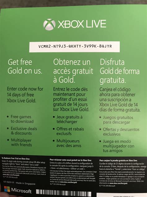 Xbox live gold 14 day trial : r/xbox